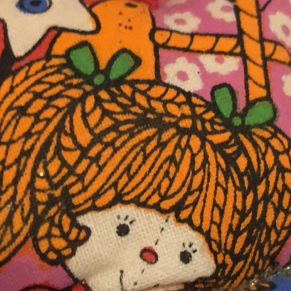Hallmark 1974 Fabric Christmas Ornaments 1970s Hallmark Fabric Ornaments
